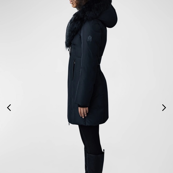 Mackage
Kay Layered Parka Coat w/ Shearling Trim - Picture 6 of 9